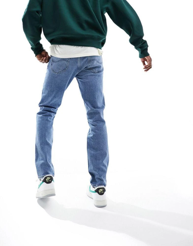 LEE Lee Rider slim fit jeans in downtown light wash 4