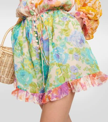 Zimmermann Raie floral playsuit 5