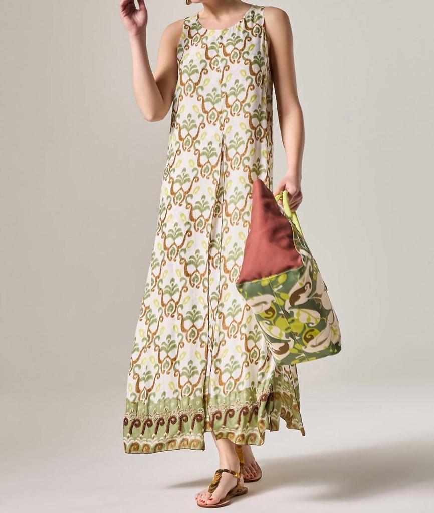 MALÌPARMI Officinalis - Maxi Dress Beaded Bottom