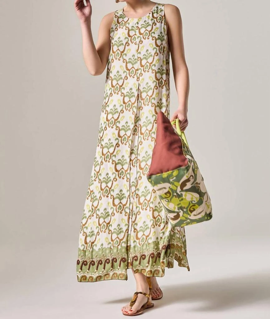 MALÌPARMI Officinalis - Maxi Dress Beaded Bottom 1