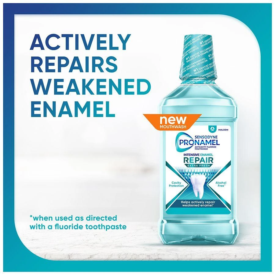 Sensodyne Pronamel Intensive Enamel Repair Mouthwash Extra Fresh 5