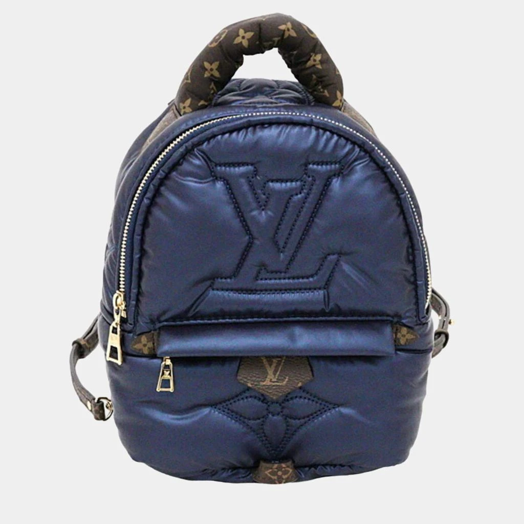 Louis Vuitton Louis Vuitton Navy Synthetic Pillow Palm Springs Mini Backpack 1