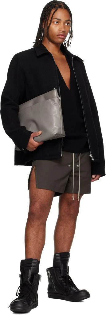 Rick Owens Gray Concordians Big Adri Bag 4