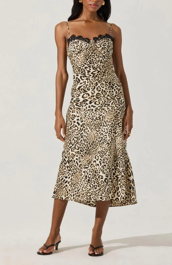 Lace Trim Satin Slipdress  On Sale Now with Up to 83% Off | Discover  Exclusive Deals & Savings at BeyondStyle  Authentic ASTR dresses|female| dress|clothing|women with Limited-Time Discounts, Free Shipping, and Price