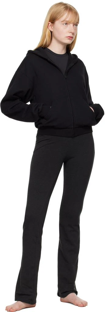 SKIMS Black Outdoor Bootcut Lounge Pants 4