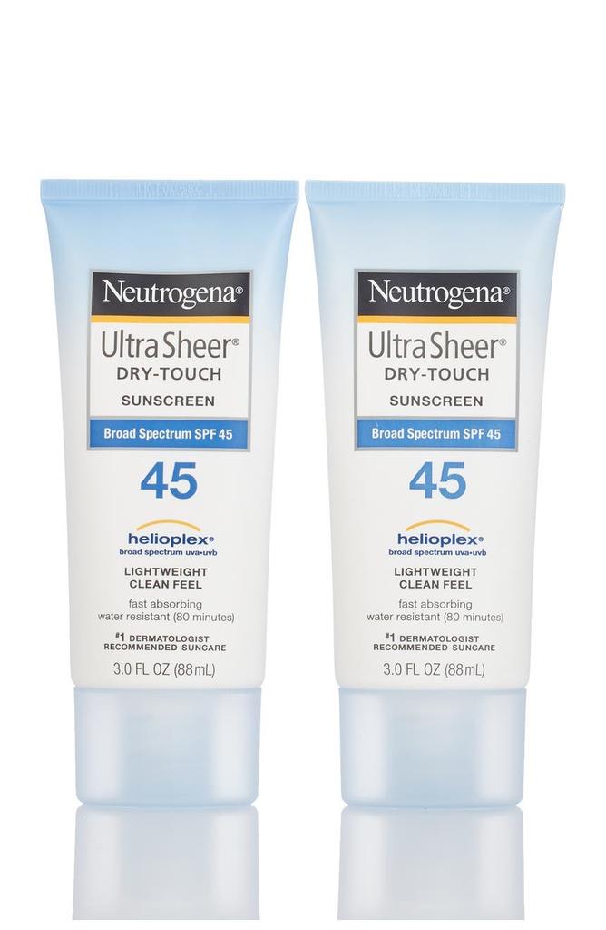 NEUTROGENA Ultra Sheer Dry-Touch SPF 45 Sunscreen - Set of 2