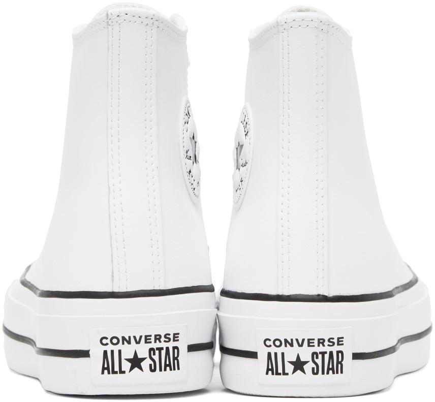 Converse White Chuck Taylor All Star Lift Sneakers
