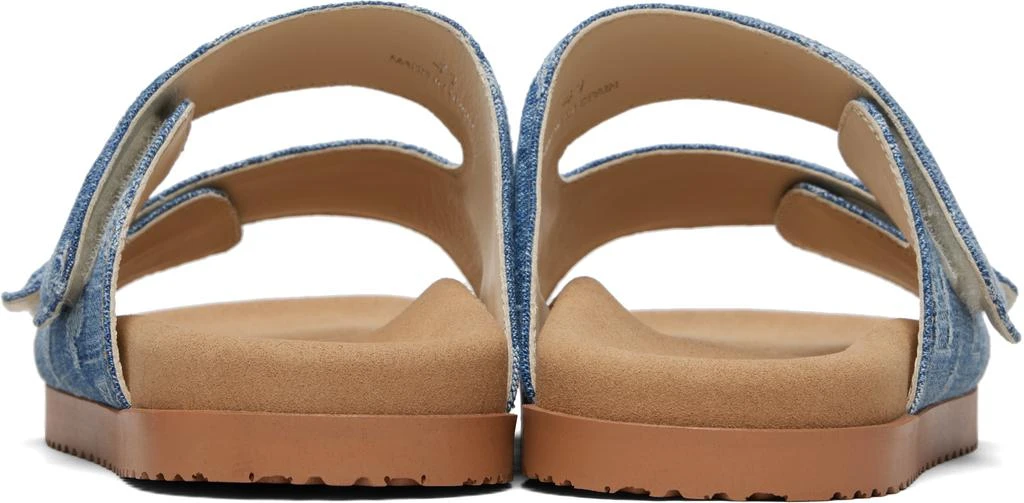 DSQUARED2 Blue D2 Monogram Sandals 2