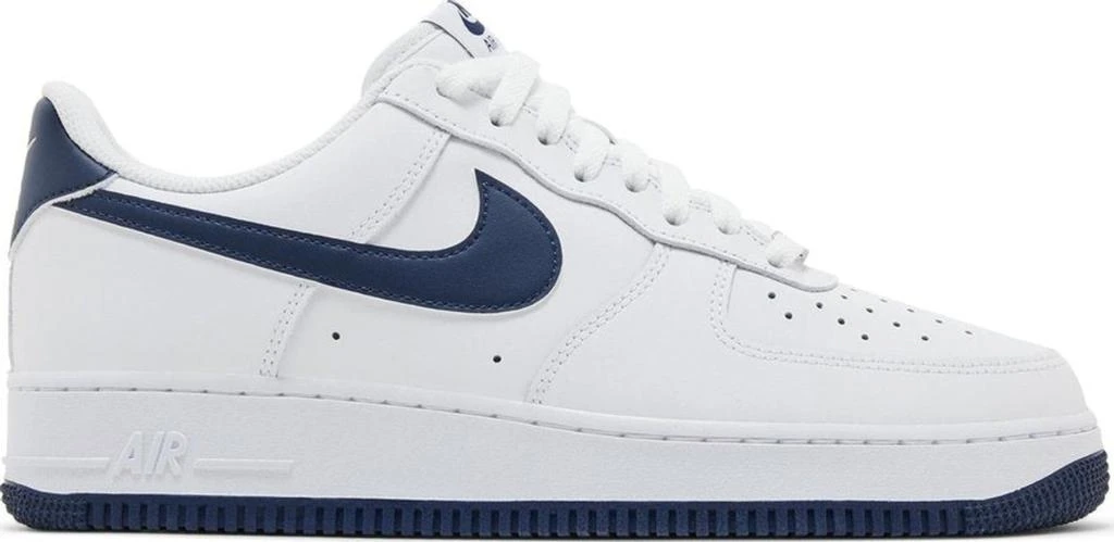 NIKE Air Force 1 '07 White Midnight Navy 1