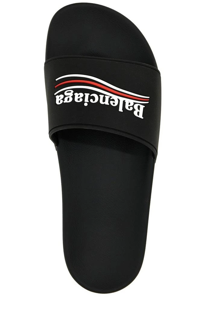 Shop Balenciaga Political Campaign Pool Slides on Sale at  display picture 1