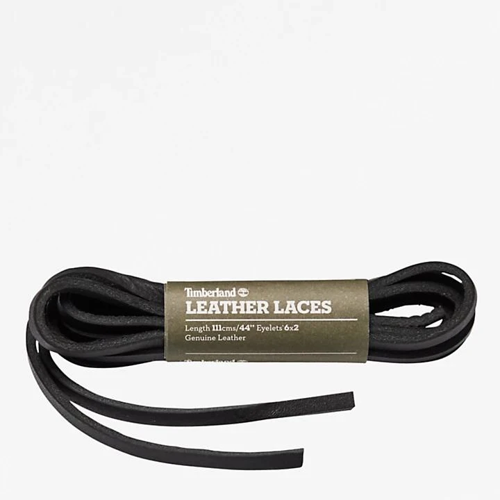 Timberland 44" Flat Rawhide Replacement Laces in Black 1