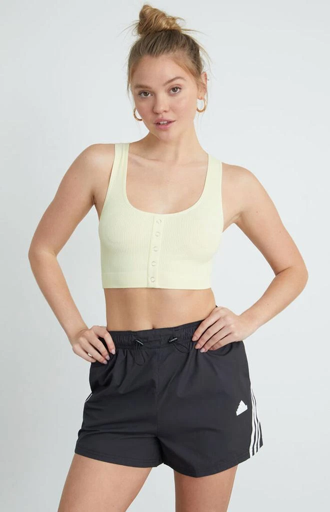 CONTOUR Snap Front Seamless Tank Top 2