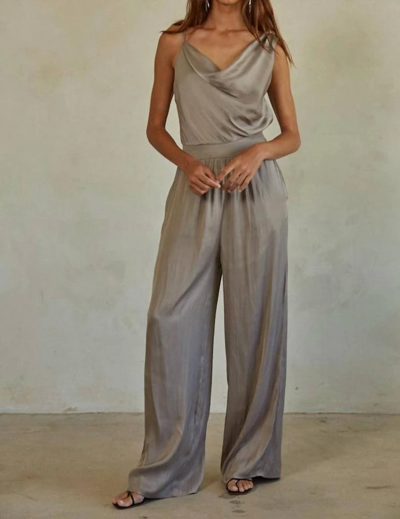 By Together By Together - Erin Satin Jumpsuit