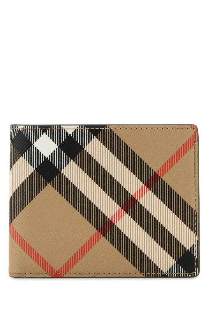 Burberry Burberry Check-Printed Bi-Fold Wallet 1