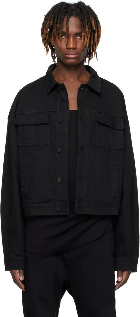 thom/krom Black M J 71 Denim Jacket 1