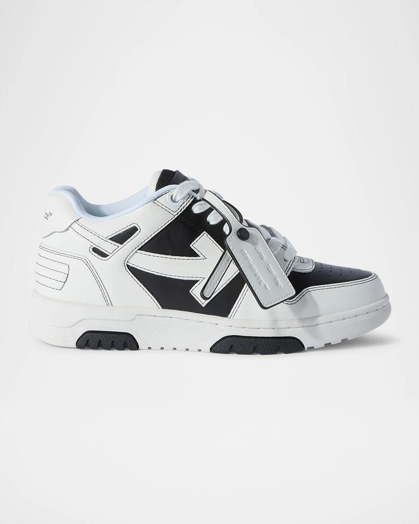 Off-White Out Of Office Bicolor Leather Sneakers 1