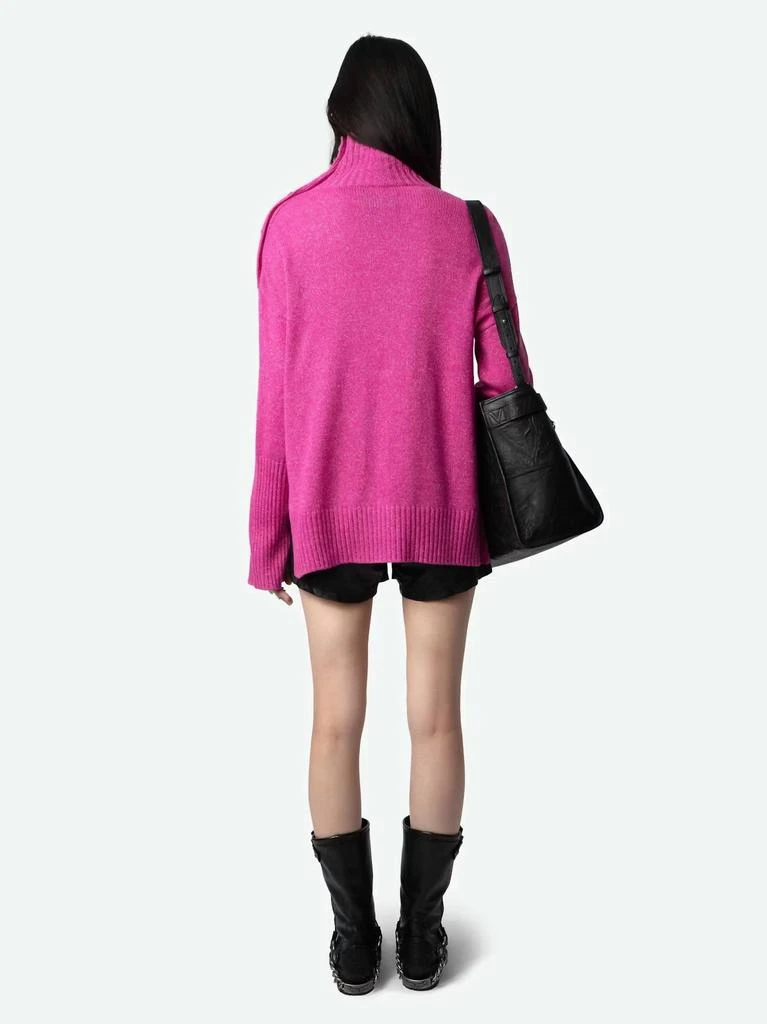 ZADIG & VOLTAIRE Zadig & Voltaire - Alma Jewelled Cashmere Sweater 4