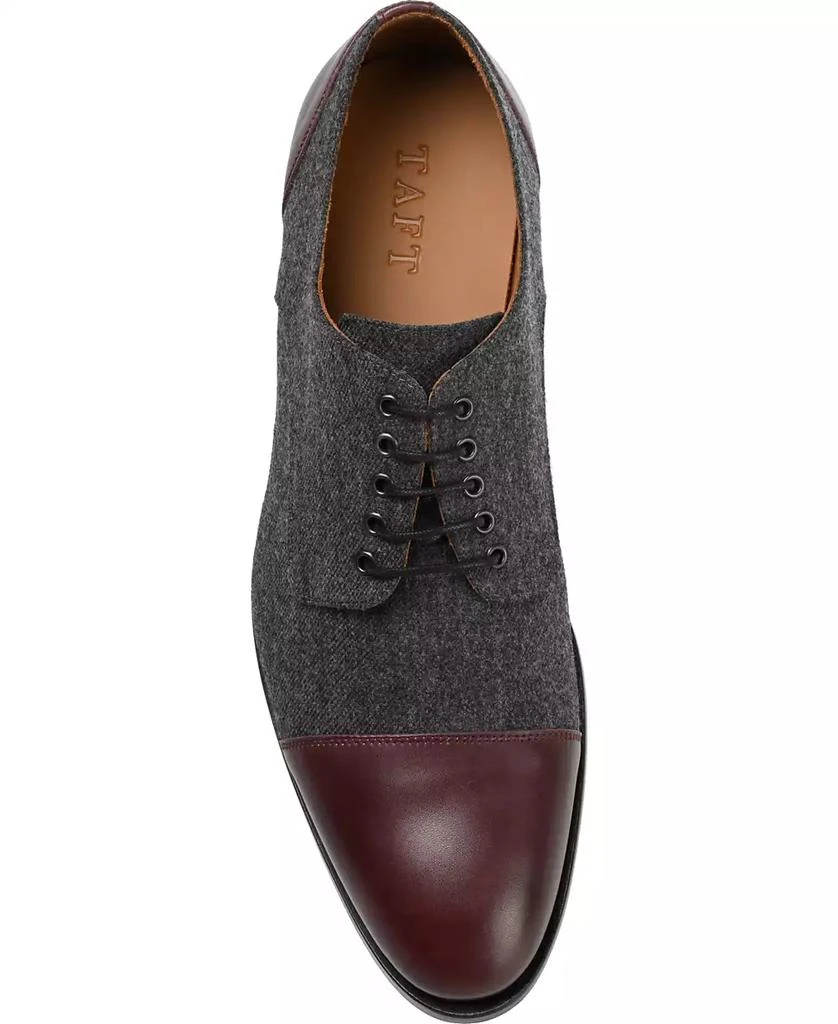 Taft Men's Jack Handcrafted Leather, Velvet and Wool Dress Shoes 4