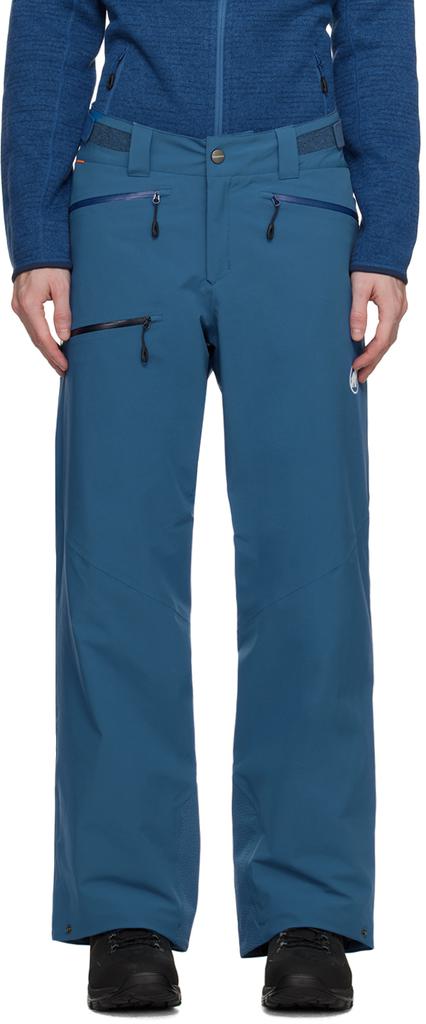 Mammut Blue Stoney HS Thermo Track Pants