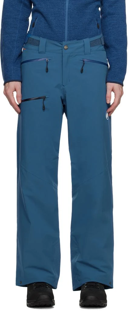 Mammut Blue Stoney HS Thermo Track Pants 1