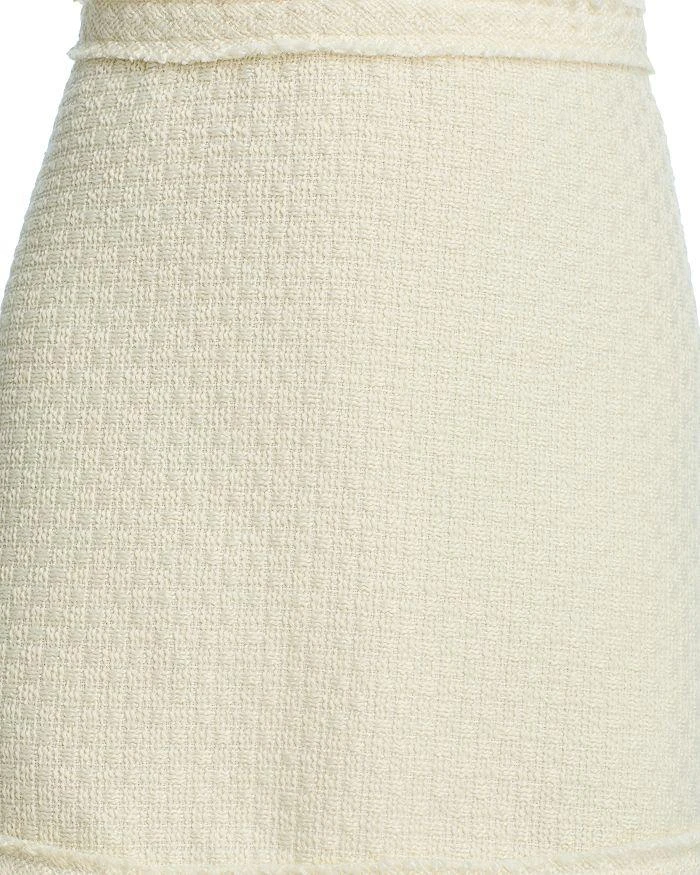 AQUA Tweed Short Sleeve Mini Dress - Exclusive 6
