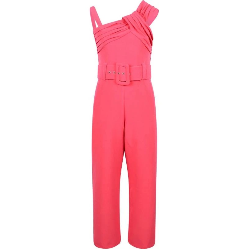 Abel & Lula Long elegant jumpsuit in pink 1