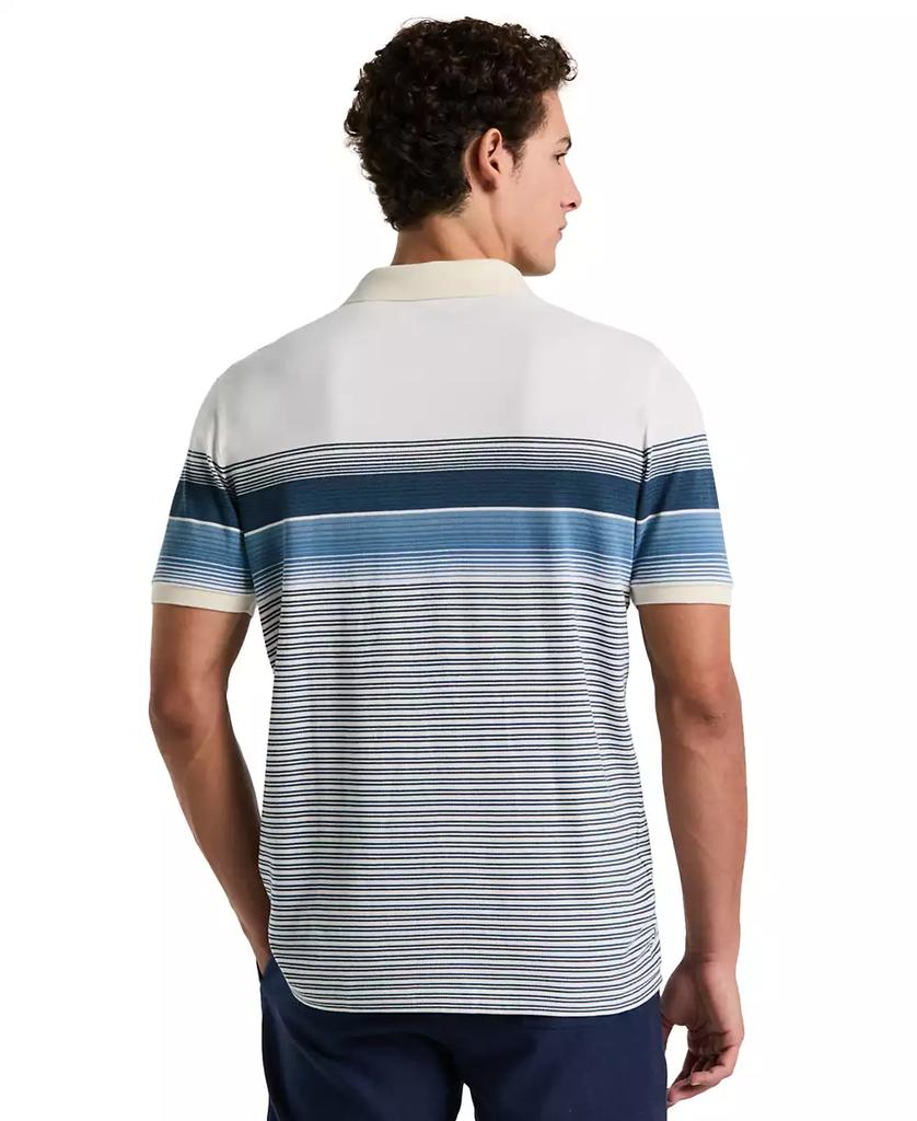 Original Penguin Men's Slim-Fit Striped Pique Polo Shirt