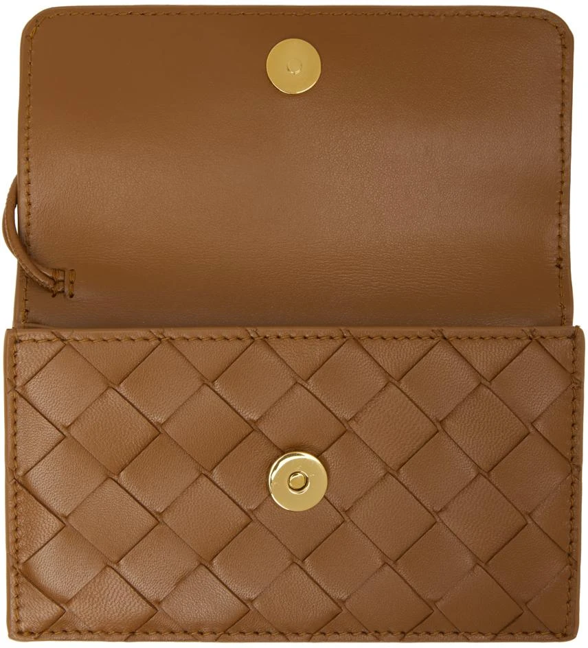 Bottega Veneta Tan Andiamo Zippered Wallet 3
