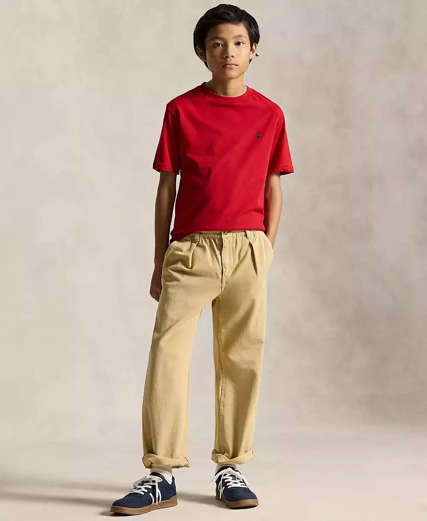 Ralph Lauren Big Boys Cotton Jersey Crewneck T-Shirt 6