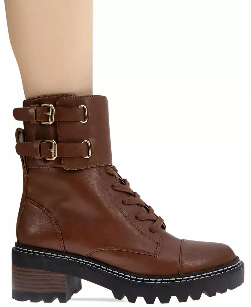 BCBG Women's Curtis Narrow Calf Combat Boot 6
