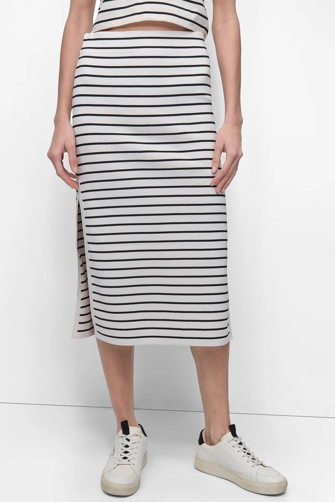 DKNY HIGH-RISE MIDI SWEATER PENCIL SKIRT
