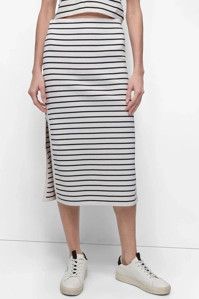 DKNY HIGH-RISE MIDI SWEATER PENCIL SKIRT 1