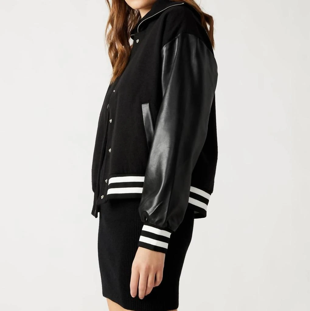 Steve Madden Alexandra Jacket In Black 3