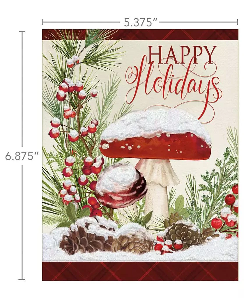 Lang Holiday Mushrooms Boxed Cards 6