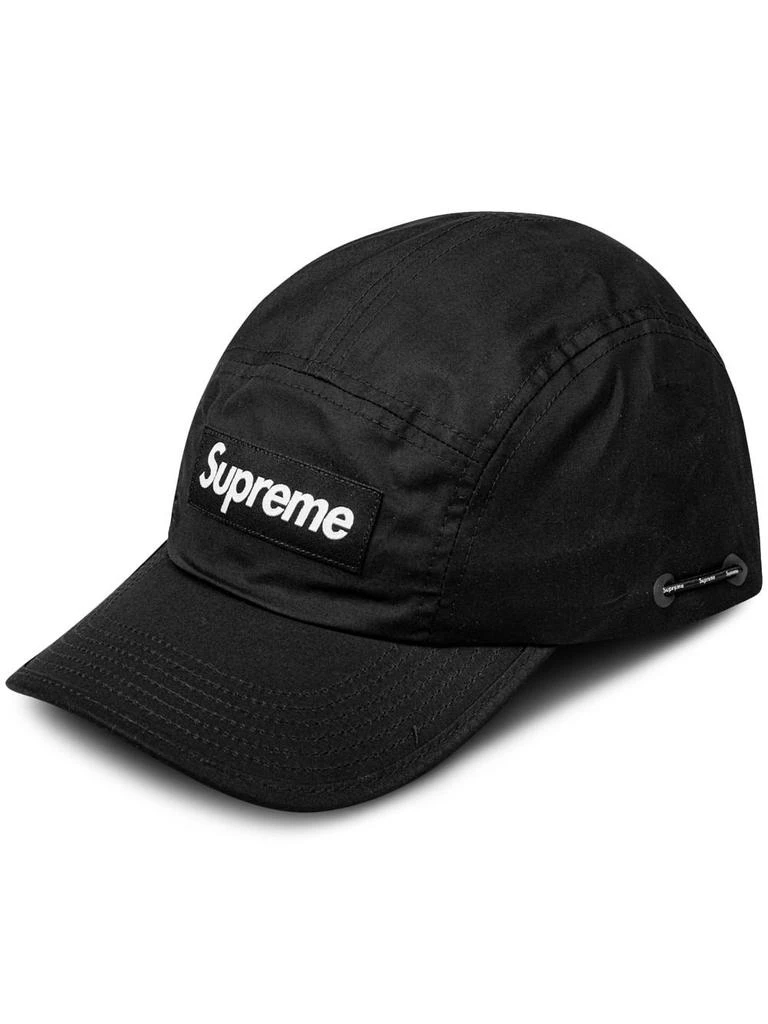 Supreme logo-embroidered Camp cap - unisex -  -  - Black 1