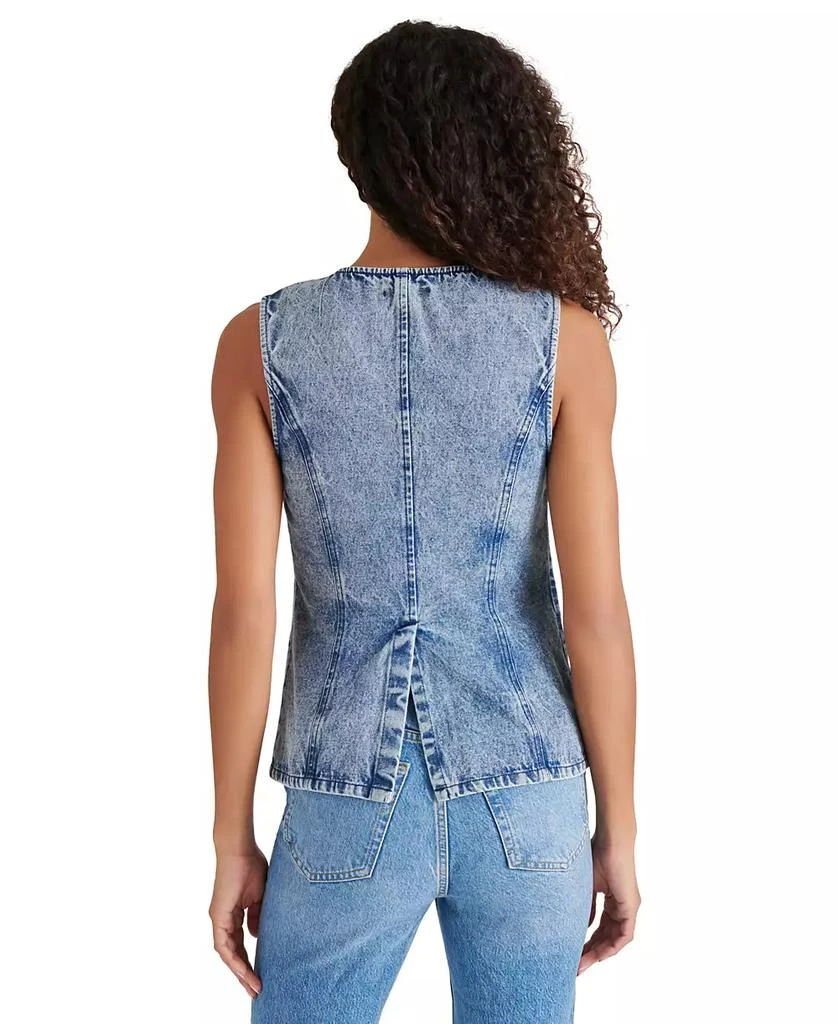 Steve Madden Women's Wesley Denim Vest 2