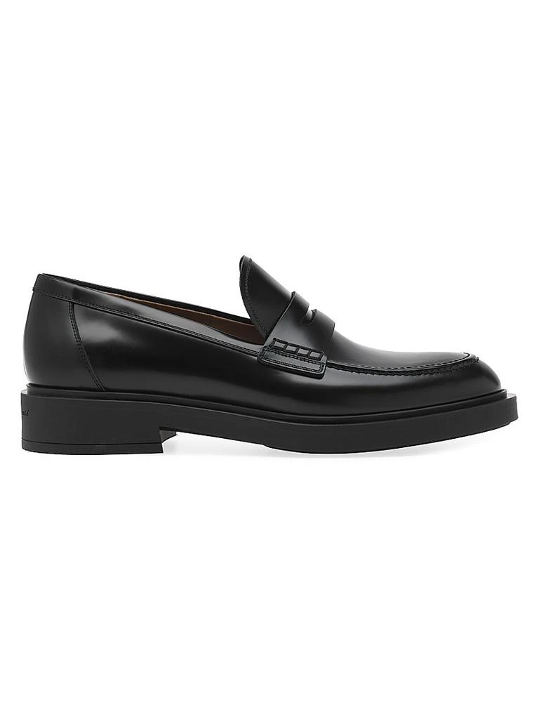 Gianvito Rossi black leather loafers with tassels. Brand new, size 42 Formal JULIO BROWN | Gianvito Rossi main image 4