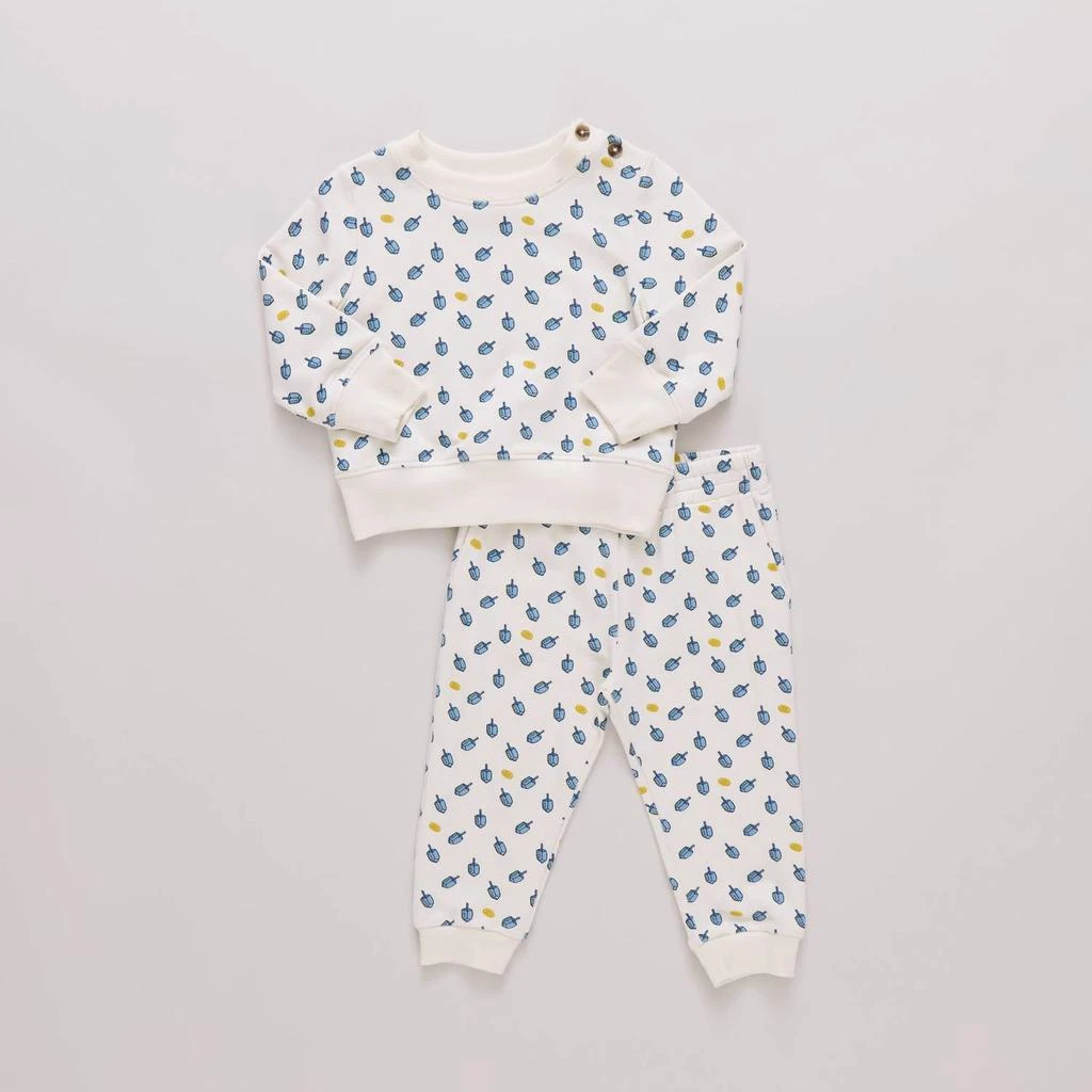 Coop Kids by Pink Chicken Coop Kids By Pink Chicken - Kid
s Tossed Dreidels Jogger Set