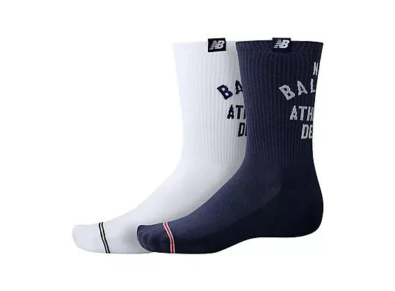 New Balance Lifestyle Midcalf Socks 2 Pack 1