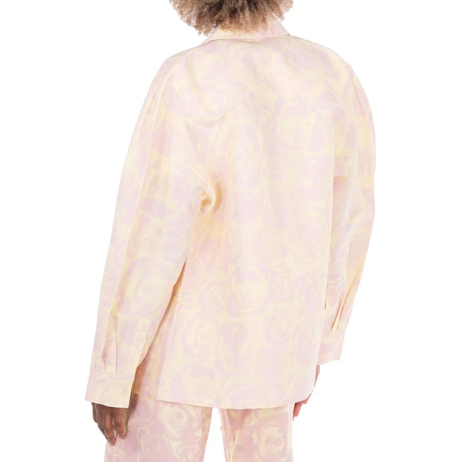 Burberry Taffeta Shirt With Floral Print 3