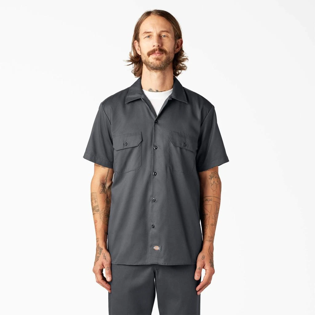 DICKIES Slim Fit Short Sleeve Work Shirt 1