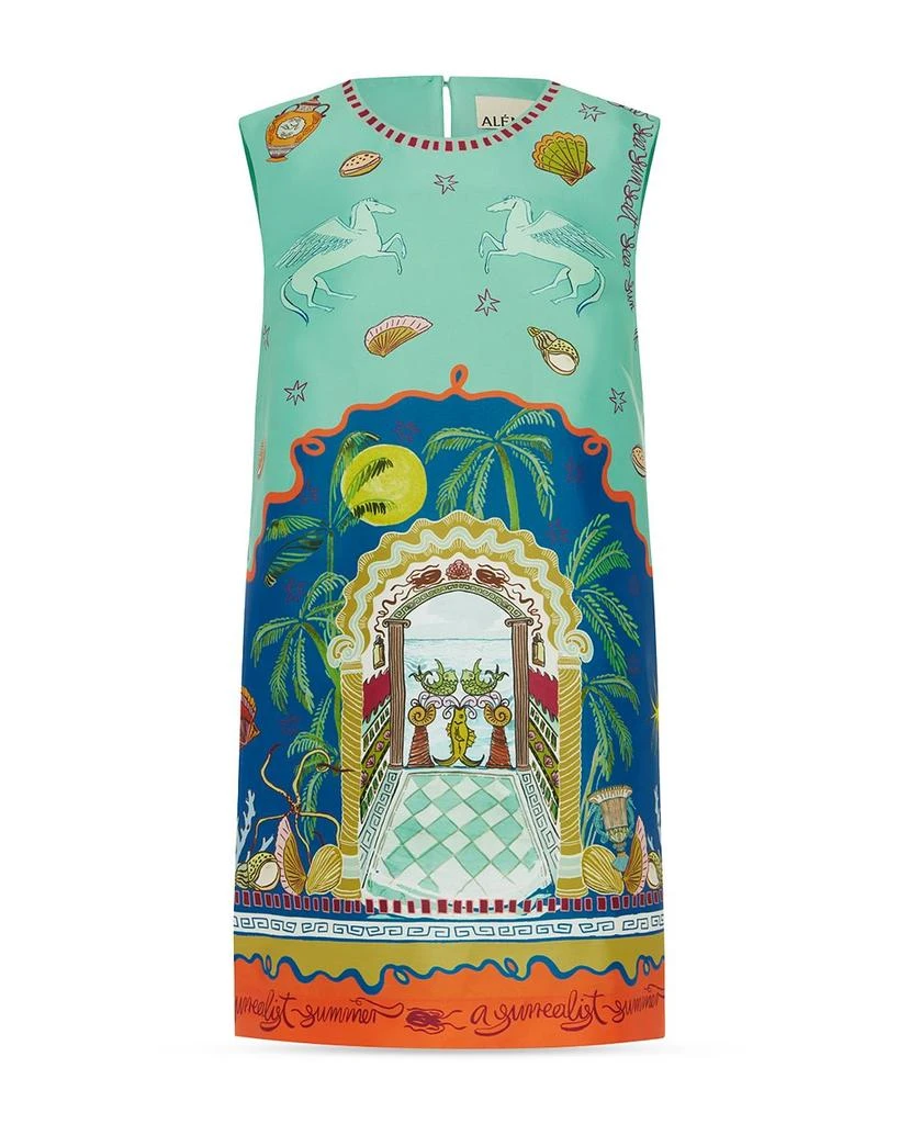ALÉMAIS Surrealist Summer Mini Dress 4