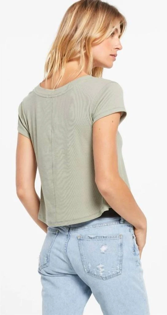 Z Supply Z Supply - Ava Rib V-Neck Tee 3