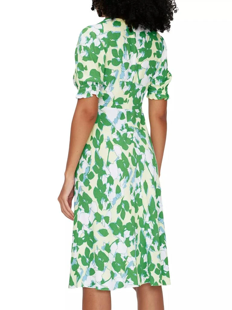 Diane von Furstenberg Jemma Crepe Knee-Length Dress 4