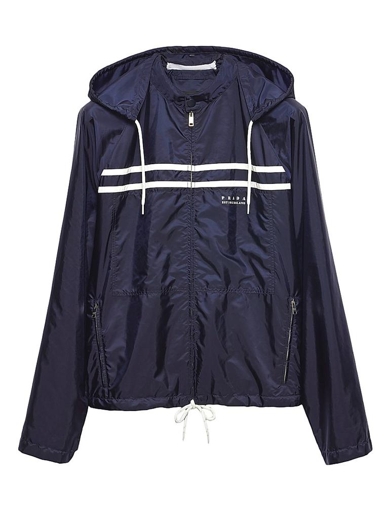 Prada Prada Triangle-Logo Zipped Coat - Jackets - Free