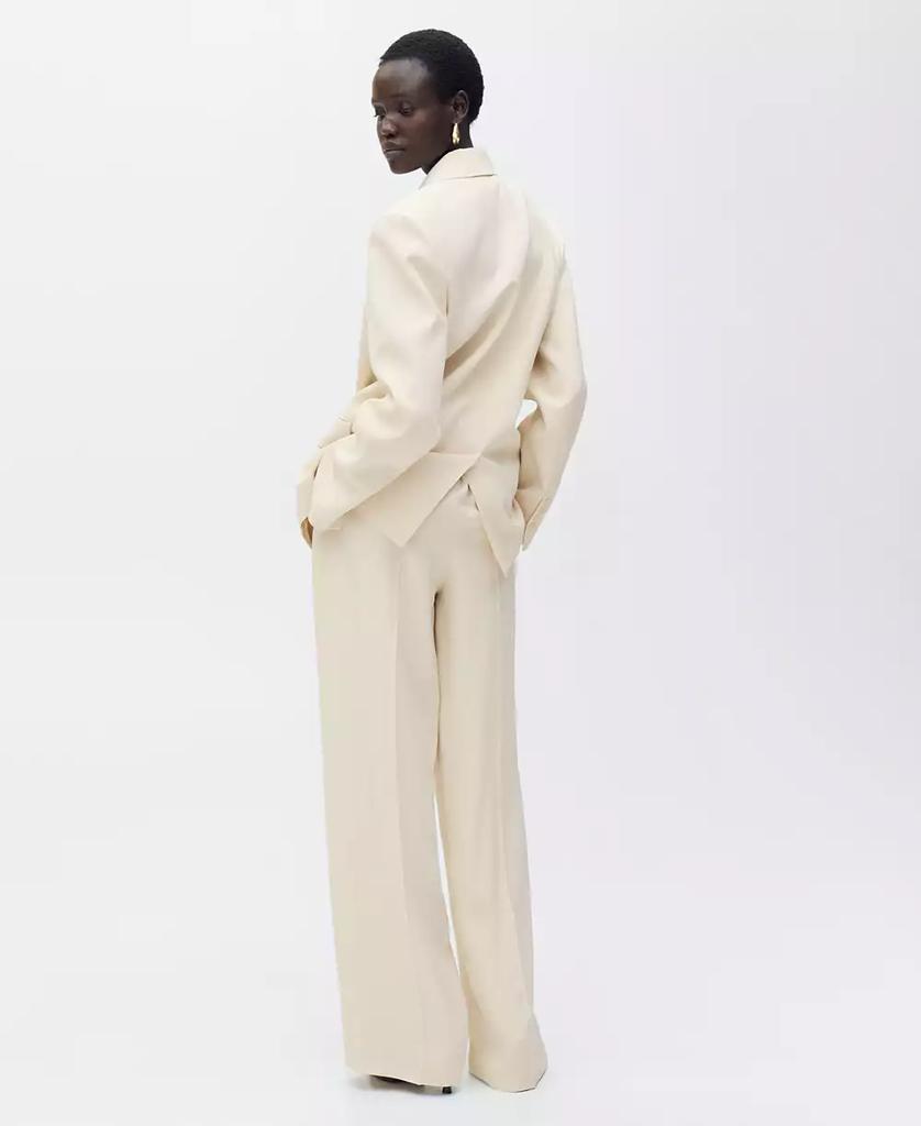 Mango Women's Double-Breasted Suit Jacket