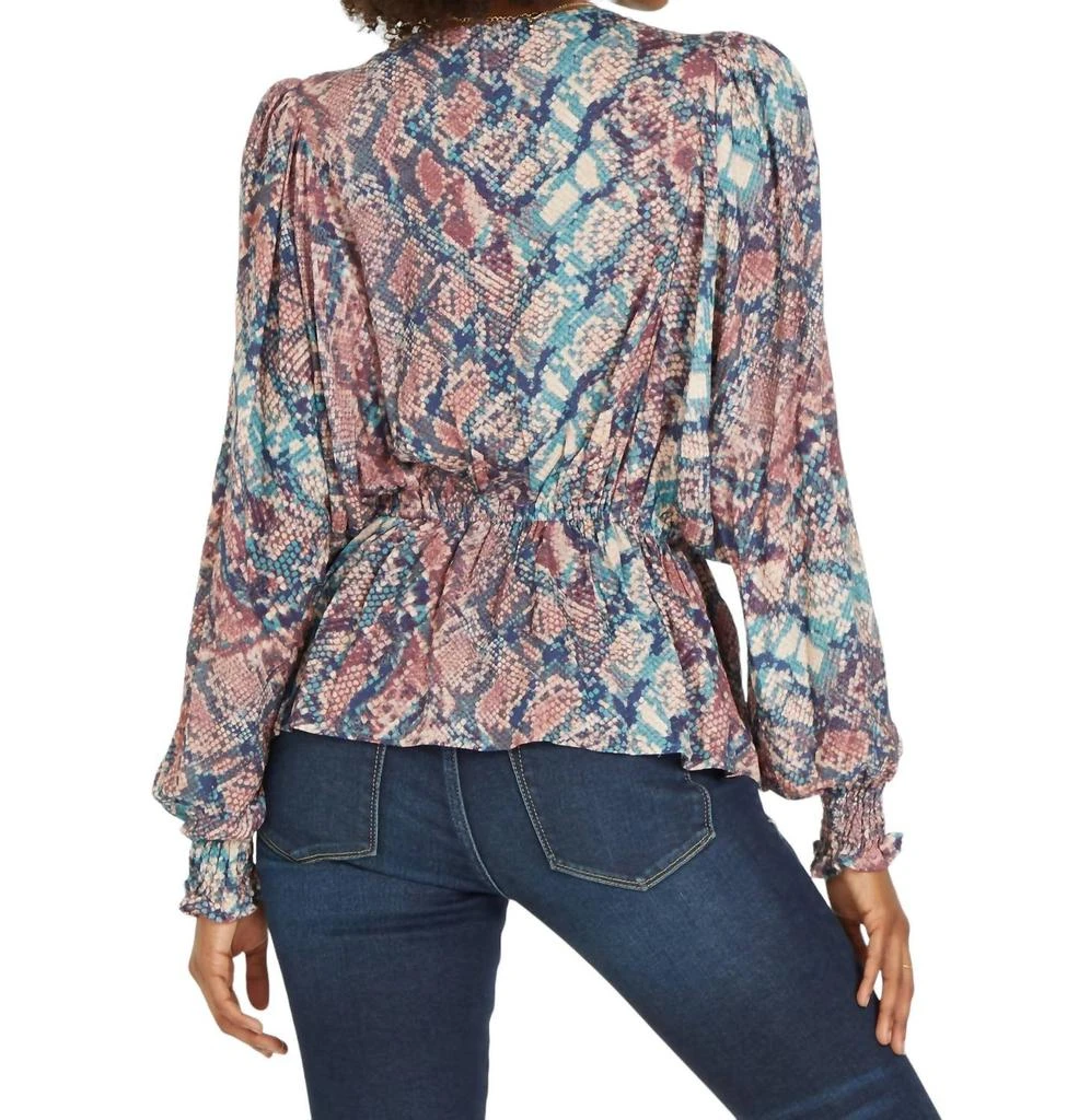 DEAR JOHN DENIM Sonya Viper Top In Blue 2
