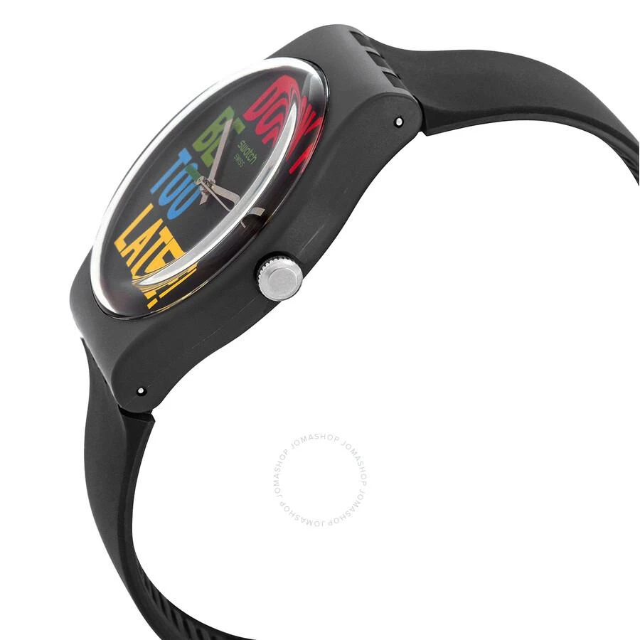 Swatch 1983 Quartz Black Dial Unisex Watch SO29B100 2