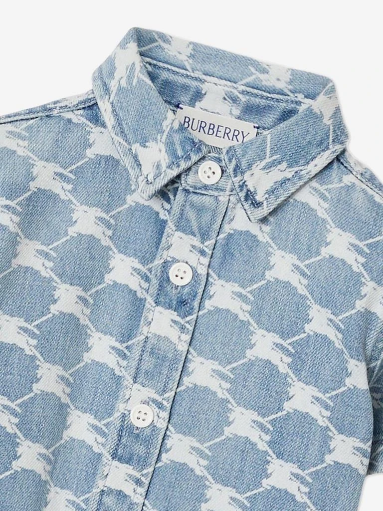 Burberry Burberry Baby Boys Mini Alan Shirt in Blue 3