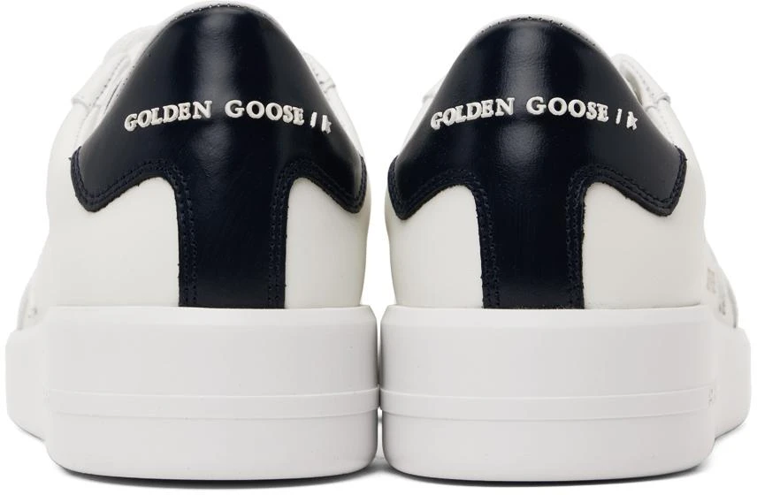 Golden Goose White Purestar Sneakers 2